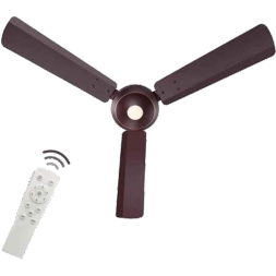 Sameer Auster 30W Brown BLDC Energy Saving High Speed Ceiling Fan with Remote, Sweep: 1200 mm Fans Product 2