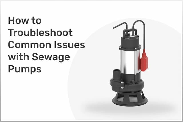 How to Troubleshoot Common Issues with Sewage Pumps How to Troubleshoot Common Issues with Sewage Pumps